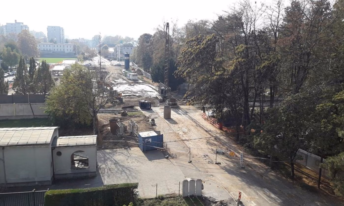 The construction of the underpass on the Ljubljana road in Maribor is going according to plans  